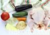 Рецепт блюда из курицы — тушеное мясо с картошкой и баклажанами Баклажан с помидором курицей картошкой