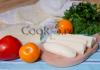 Кулинарные рецепты и фоторецепты Лаваш с твердым сыром и помидором